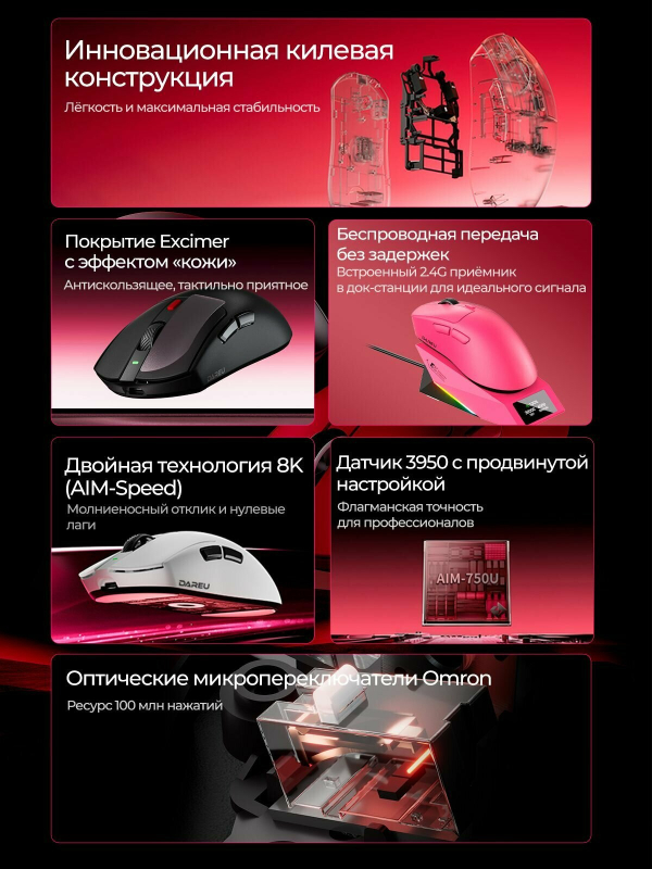 Купить Компьютерная мышь DAREU AE6 Pro 8K Черный-11.jpg